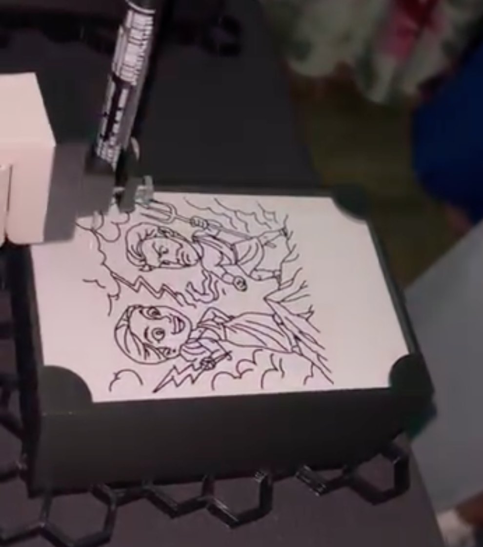 Robo Sketch Artists event moment 1